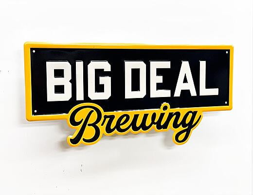 Craft Brewery Tin Sign