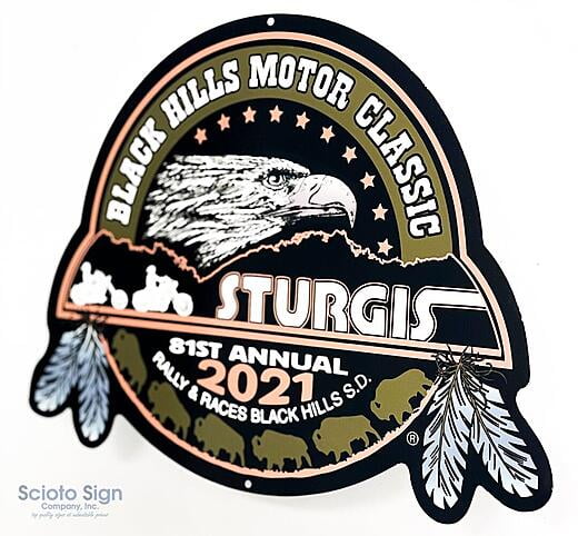 Sturgis Rally Tin Sign